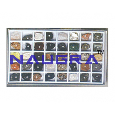 Mineral rock specimen(40pcs)